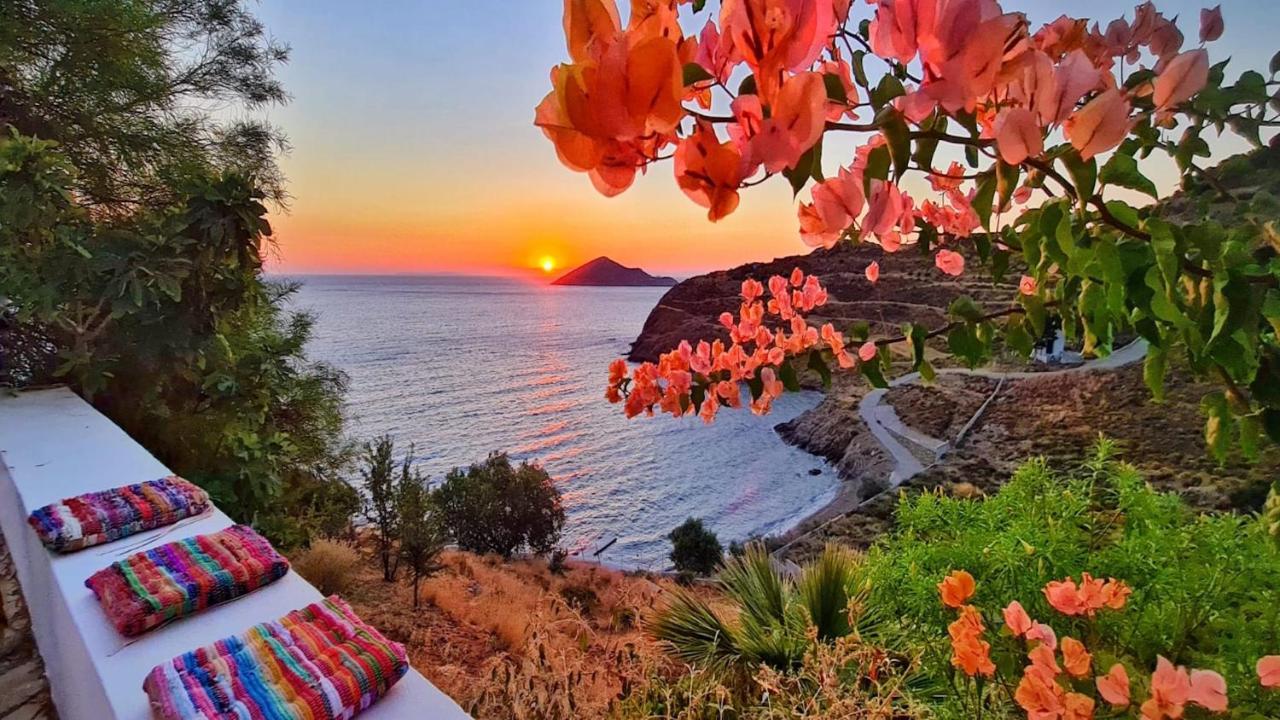 Ivi Beach Front Villa, Leros Vromolithos Ngoại thất bức ảnh