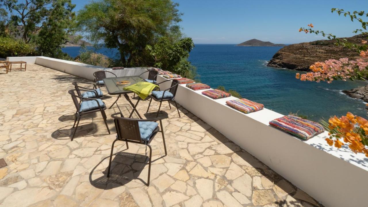 Ivi Beach Front Villa, Leros Vromolithos Ngoại thất bức ảnh