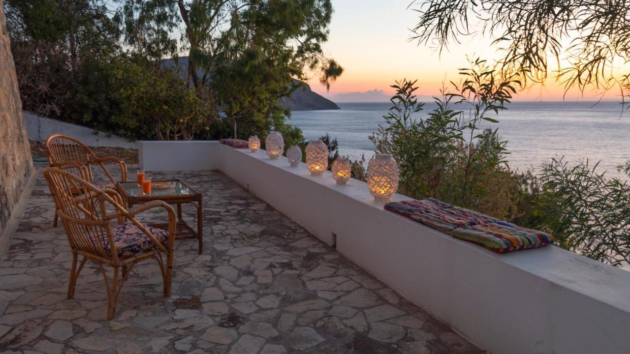 Ivi Beach Front Villa, Leros Vromolithos Ngoại thất bức ảnh