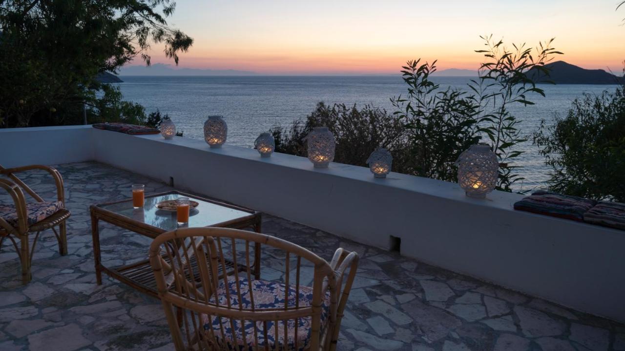 Ivi Beach Front Villa, Leros Vromolithos Ngoại thất bức ảnh