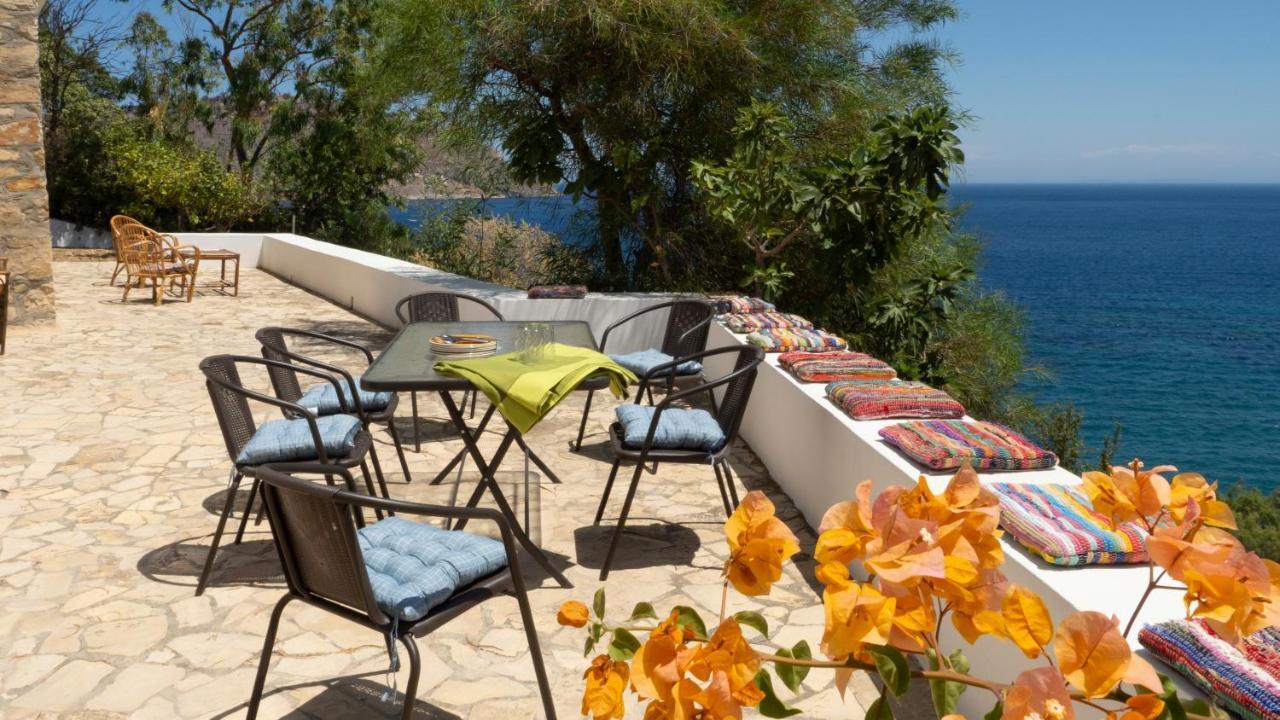 Ivi Beach Front Villa, Leros Vromolithos Ngoại thất bức ảnh
