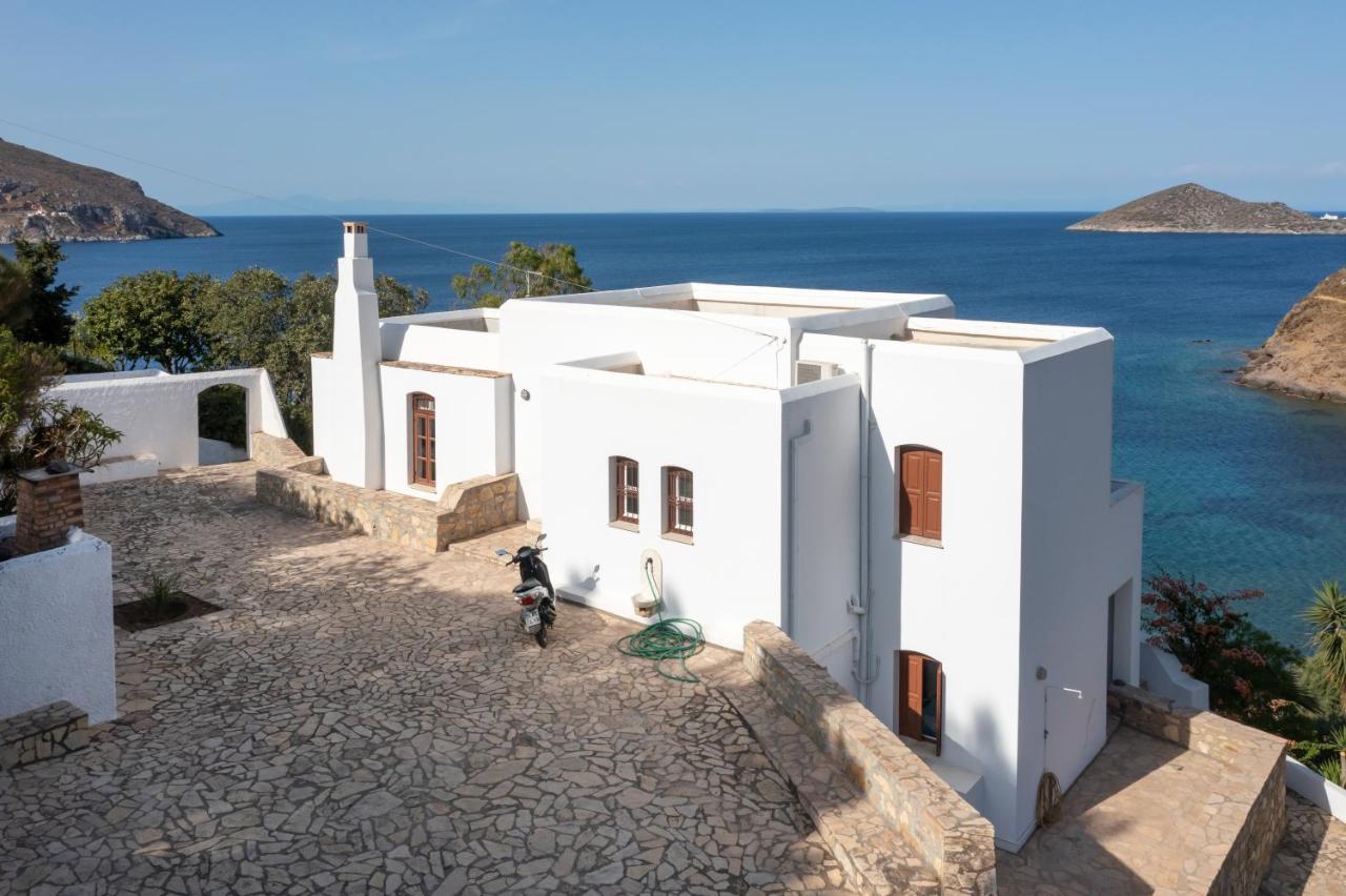 Ivi Beach Front Villa, Leros Vromolithos Ngoại thất bức ảnh